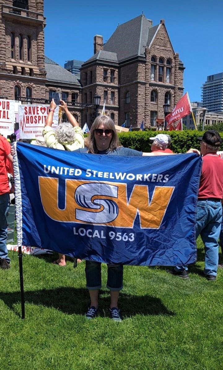 USW 9563 at Ontario Health Coalition Rally